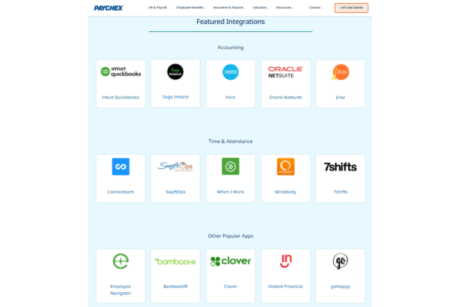 screenshot - Paychex Test: Vorteile, Nachteile, Funktionen und Preise erklärt