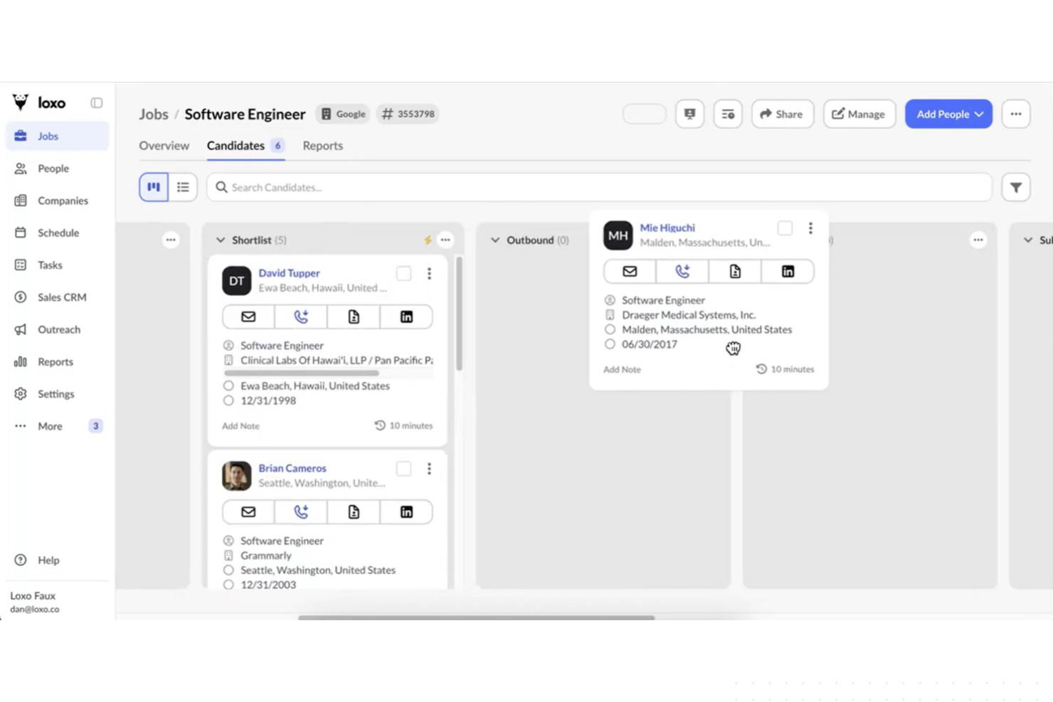 screenshot - Loxo Review: Pros, Cons, Features and Pricing Explained