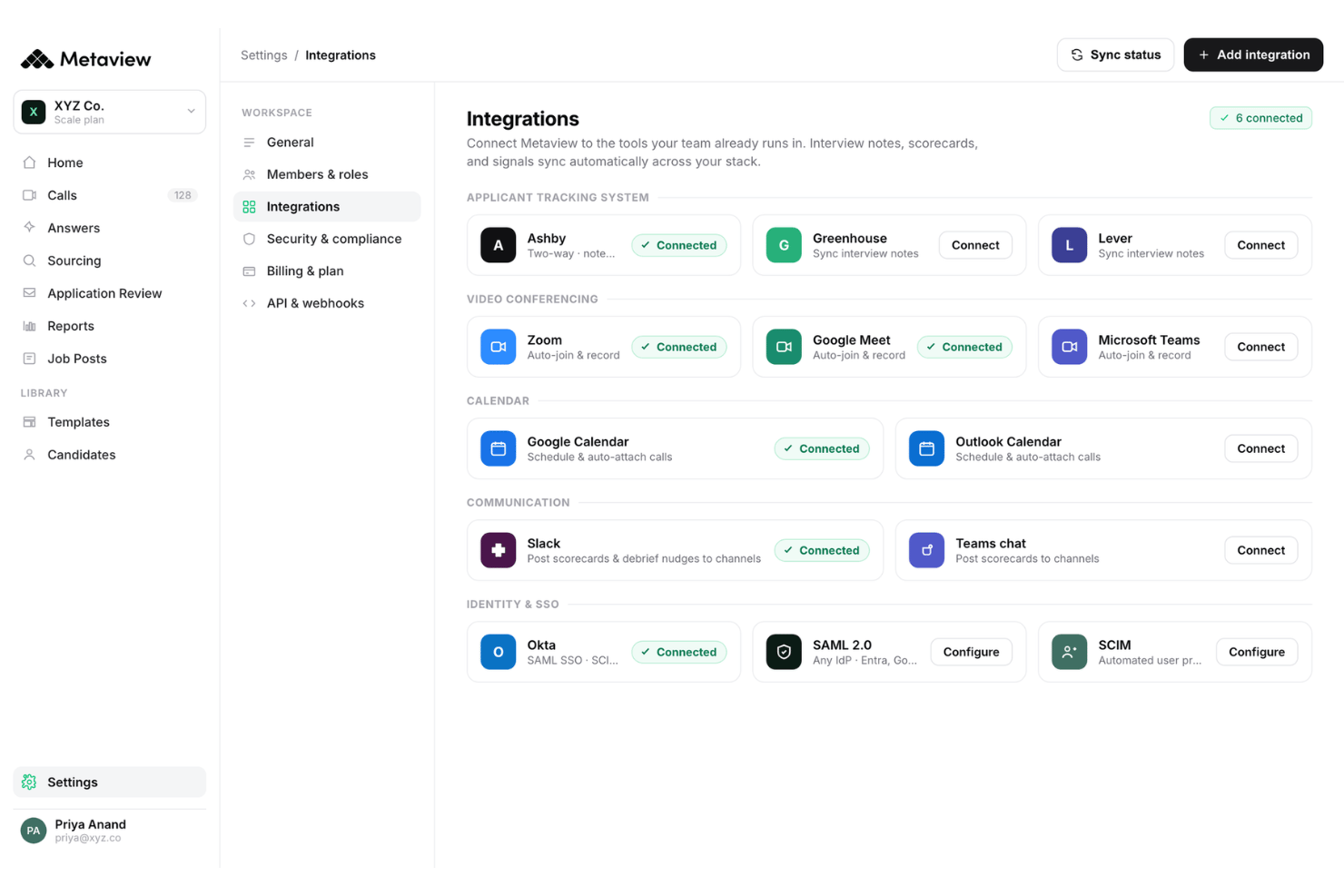 screenshot - Metaview Review: Pros, Cons, Features and Pricing Overview