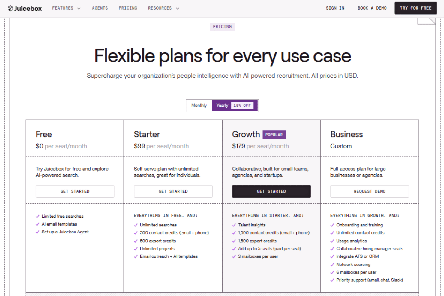 screenshot - Juicebox Review 2026: Pros, Cons, Features and Pricing Explained