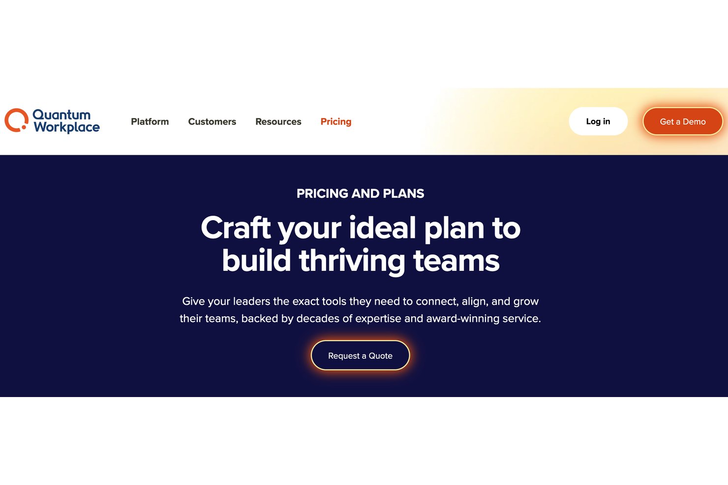 screenshot - Quantum Workplace Review: Pros, Cons, Features and Pricing Explained