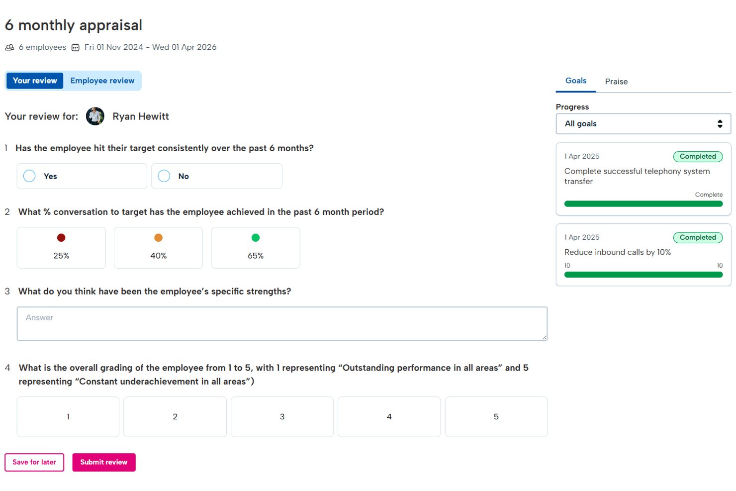 screenshot - Avis sur BrightHR : fonctionnalités clés, avantages, inconvénients et tarifs