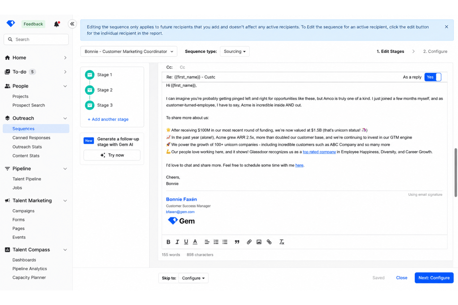 screenshot - Gem Review: Pros, Cons, Features and Pricing Explained