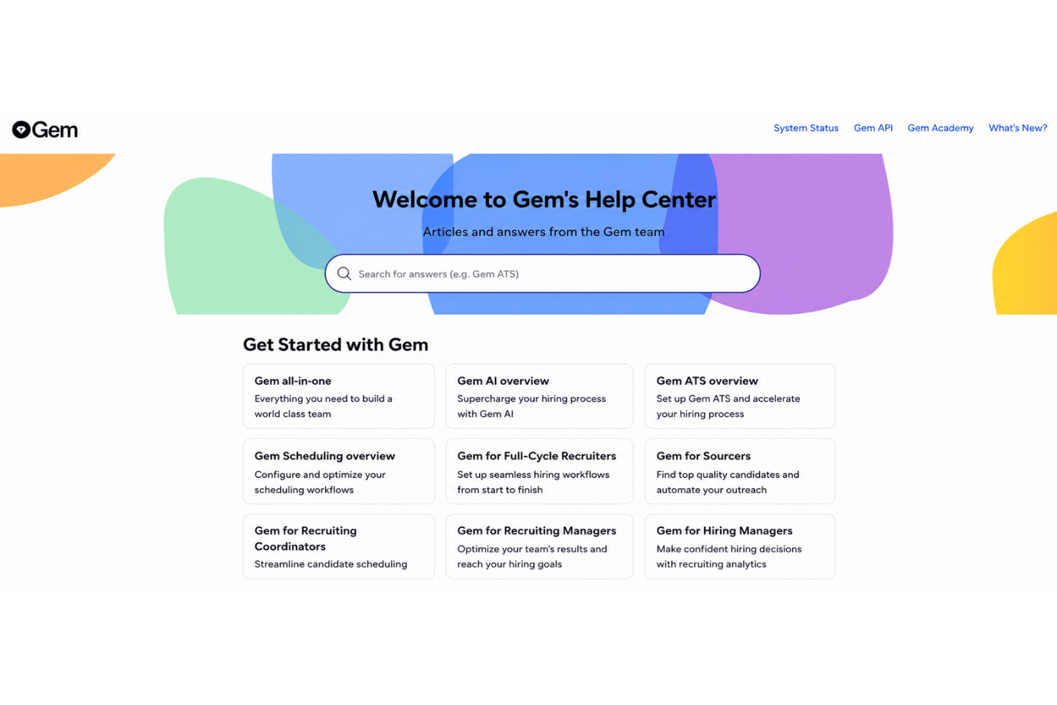 screenshot - Gem Review: Pros, Cons, Features and Pricing Explained