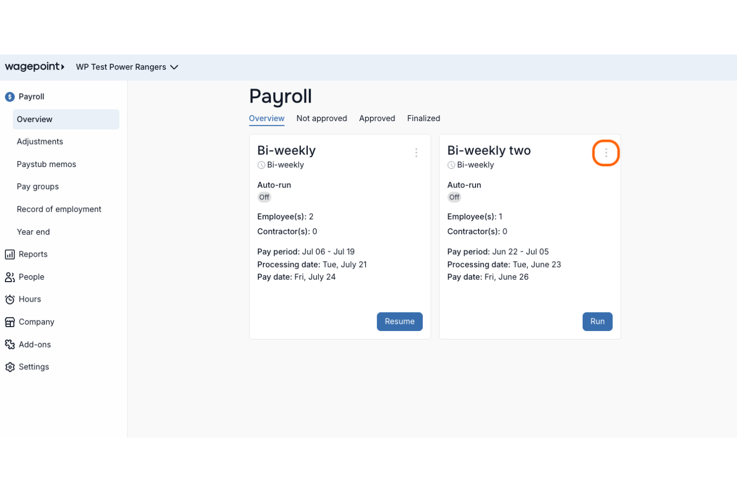 screenshot - Wagepoint Review: Pros, Cons, Features and Pricing Explained