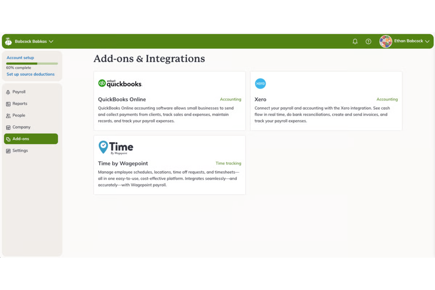 screenshot - Wagepoint Review: Pros, Cons, Features and Pricing Explained