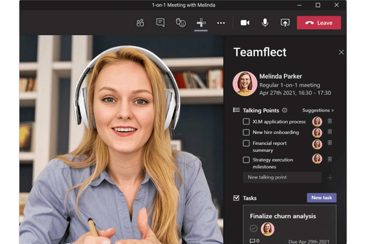 screenshot - Teamflect Review: Pros, Cons, Features and Pricing Guide