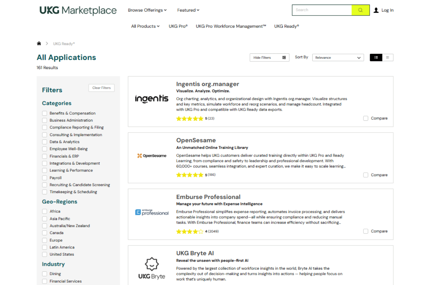 UKG Ready integrations with QuickBooks, NetSuite, and Flexspring.