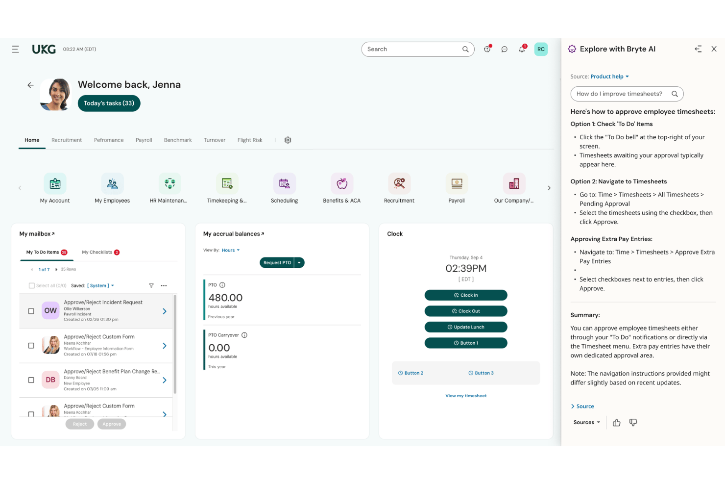 screenshot - UKG Pro Review 2026: Pros, Cons, Features, and Pricing Explained