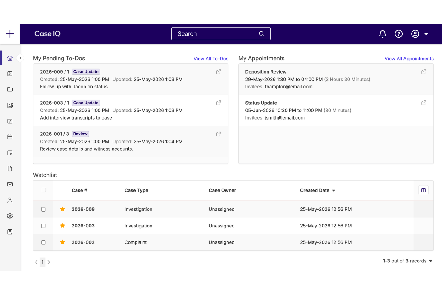 Case IQ centralizes HR investigations, employee complaints, and case management.