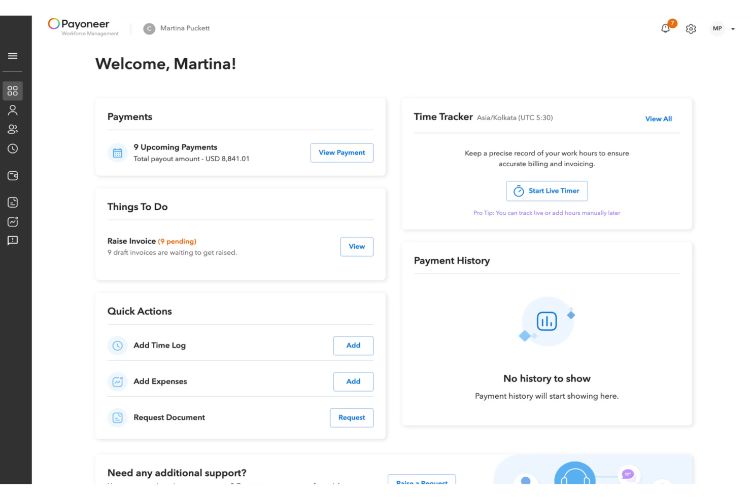 screenshot - Payoneer Workforce Management Review 2026: Features, Benefits, Pros, and Cons
