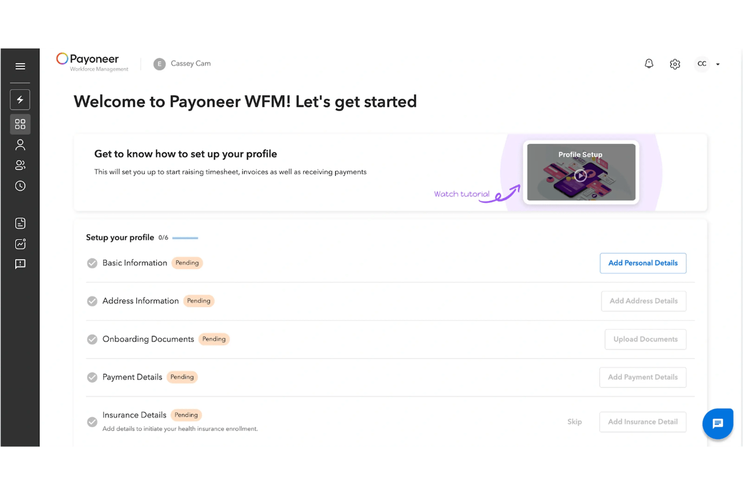 screenshot - Payoneer Workforce Management Review 2026: Features, Benefits, Pros, and Cons