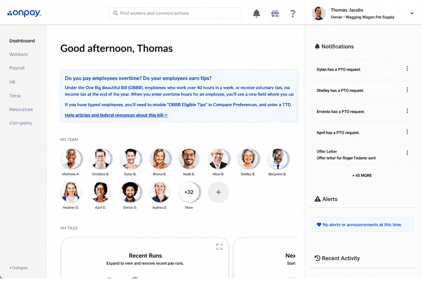 screenshot - OnPay Review 2026: Pros, Cons, Features, and Pricing