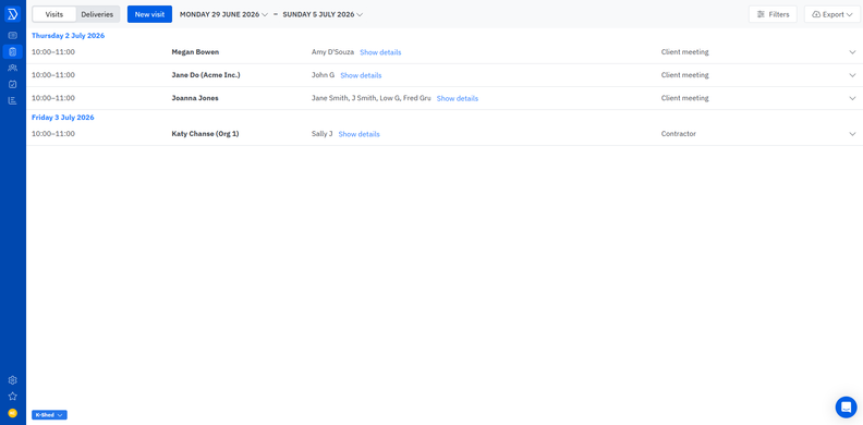 Skedda Expands Visit Exports With Custom Field Data