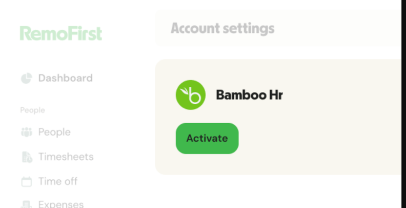 RemoFirst Launches BambooHR Integration