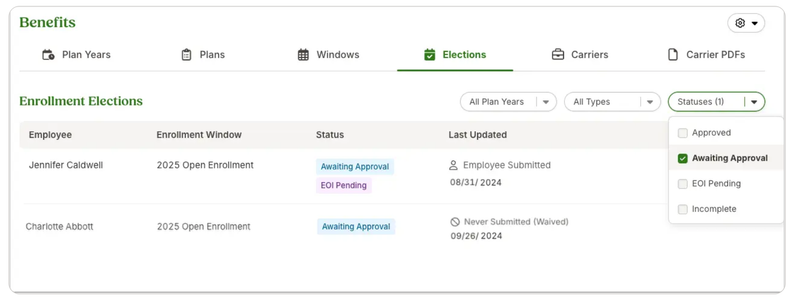BambooHR Adds Enrollment Waivers and Plan Year Continuity