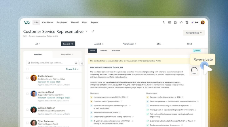 Workable Adds Editable Candidate Profiles and Pipeline Re-Evaluation