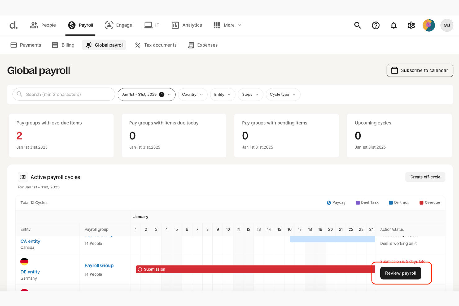 screenshot - Deel: Employer Of Record In-Depth Review