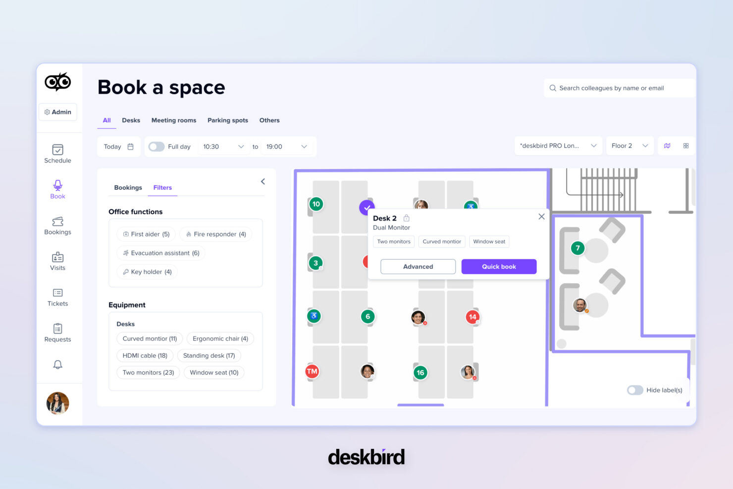 screenshot - deskbird Review: Pros, Cons, Features &amp; Pricing