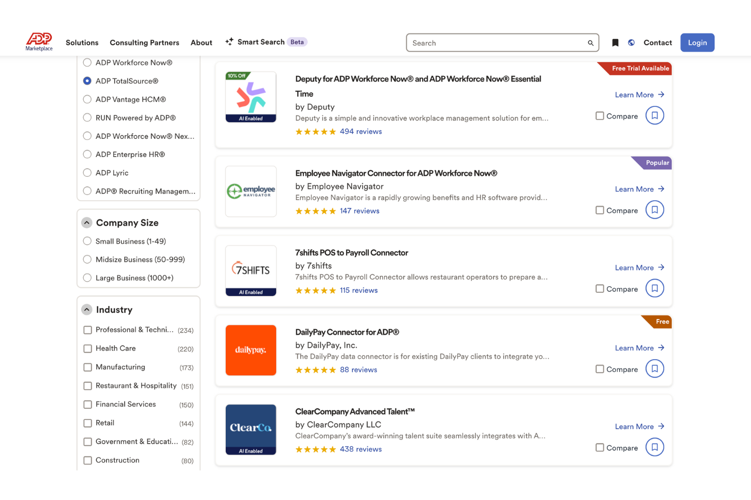 ADP TotalSource Review Pros Cons Features Pricing