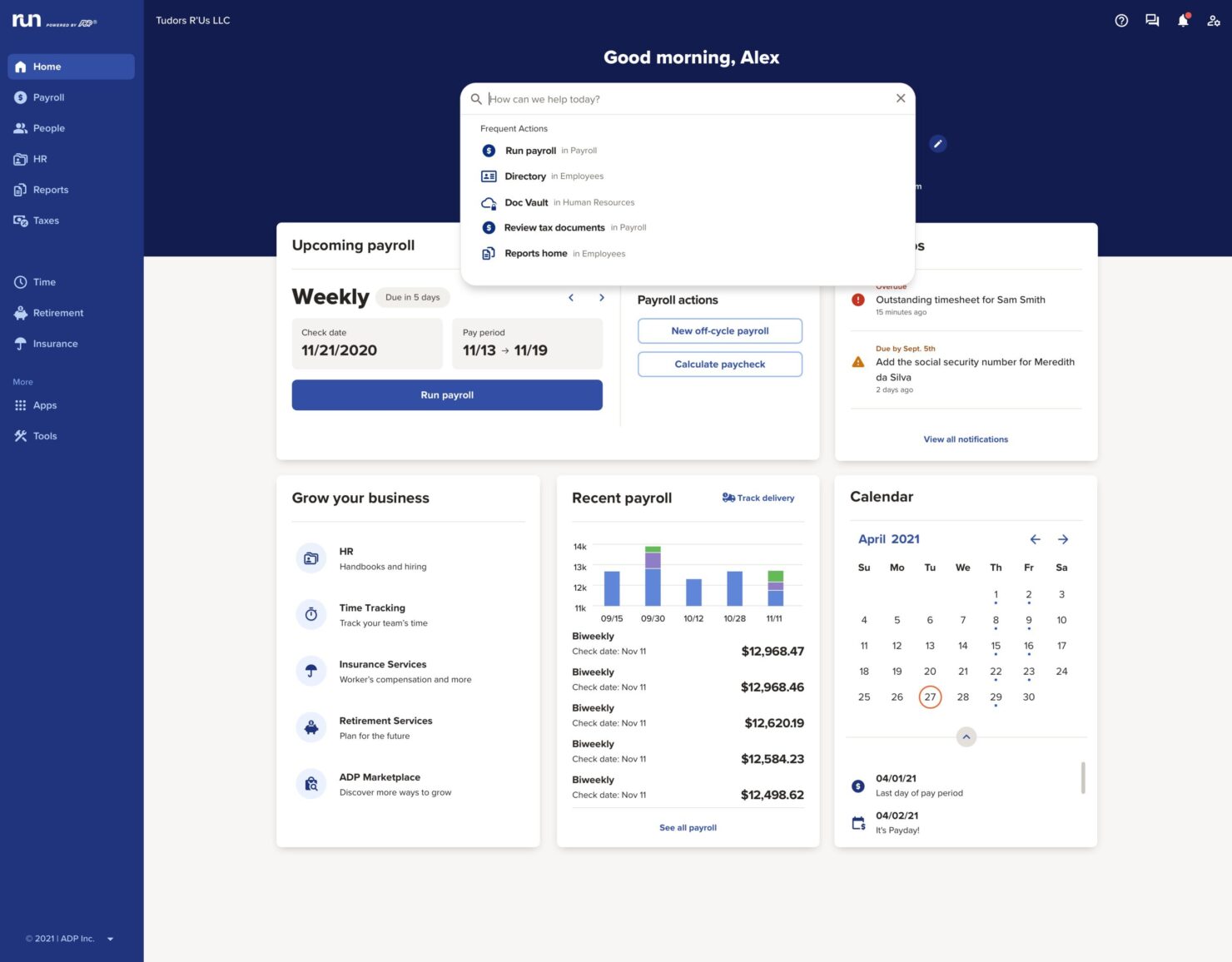 screenshot - ADP Run Review 2025: Pros, Cons, Features & Pricing