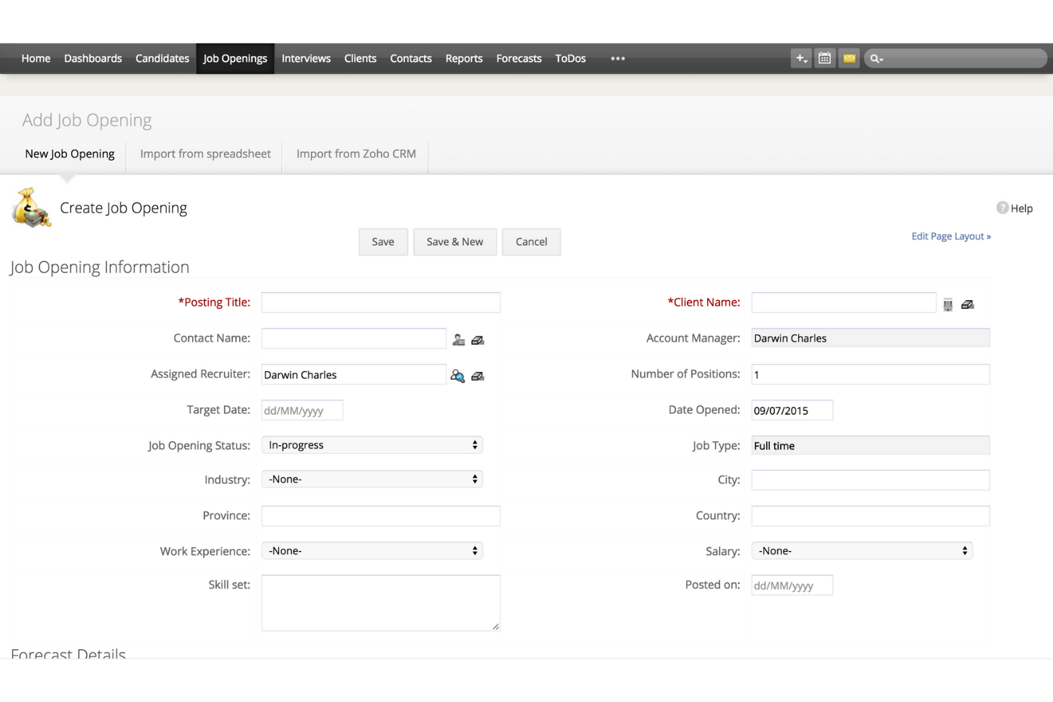 screenshot - Zoho Recruit Review: Pros, Cons, Features & Pricing