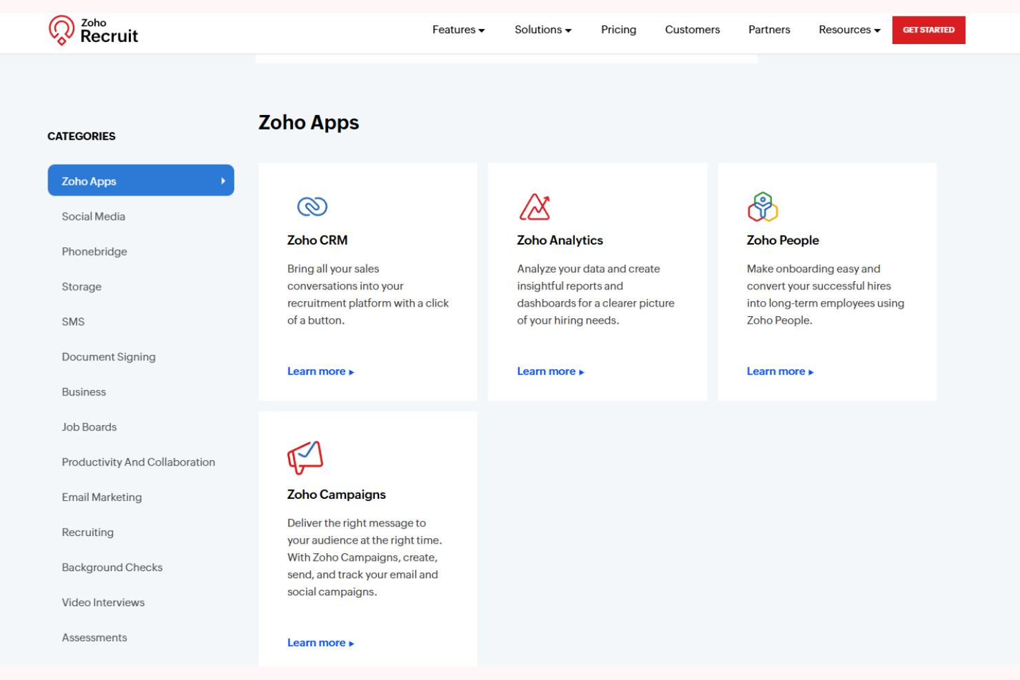 screenshot - Zoho Recruit Review: Pros, Cons, Features & Pricing