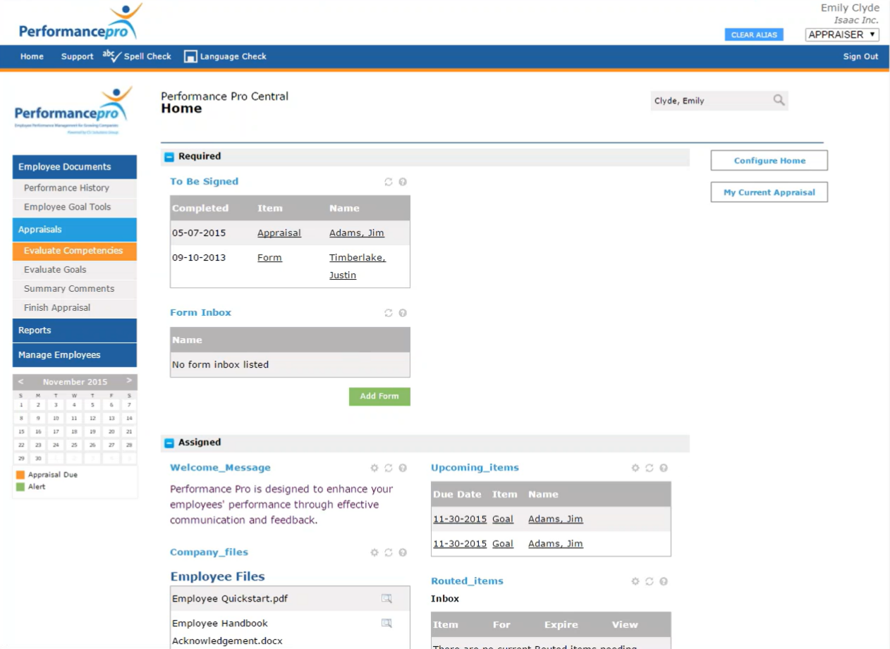 screenshot - Performance Pro Review: Pros, Cons, Features & Pricing