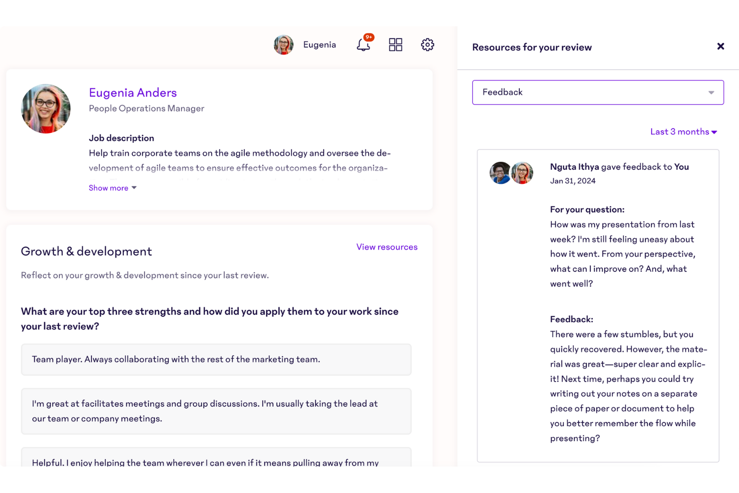 screenshot - 15Five Review: Pros, Cons, Features &amp; Pricing
