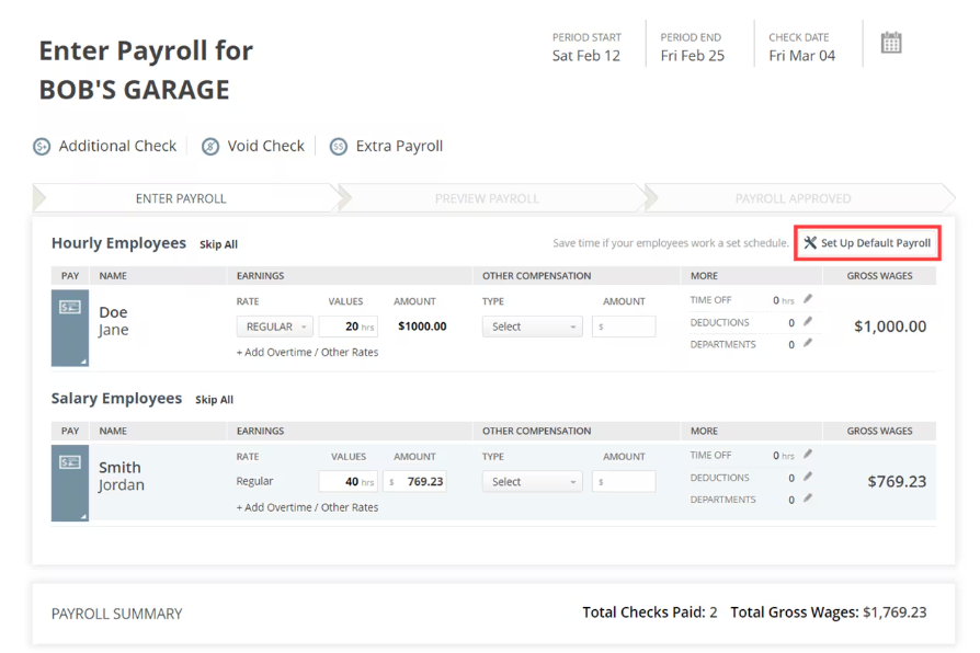 screenshot - SurePayroll Review: Pros, Cons, Features, and Pricing