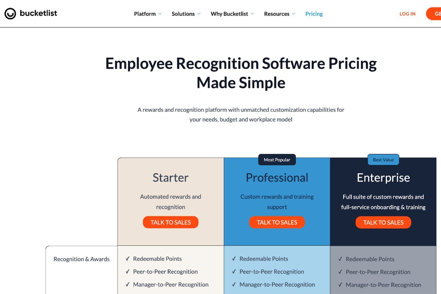 screenshot - Bucketlist Rewards Review: Pros, Cons, Features & Pricing