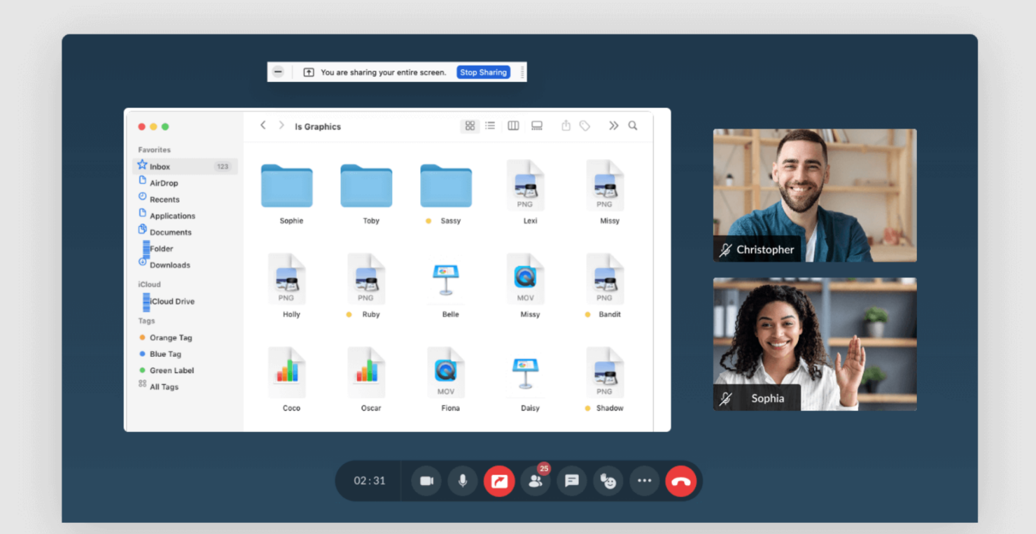 screenshot - Zoho Meeting Review: Pros, Cons, Features &amp; Pricing