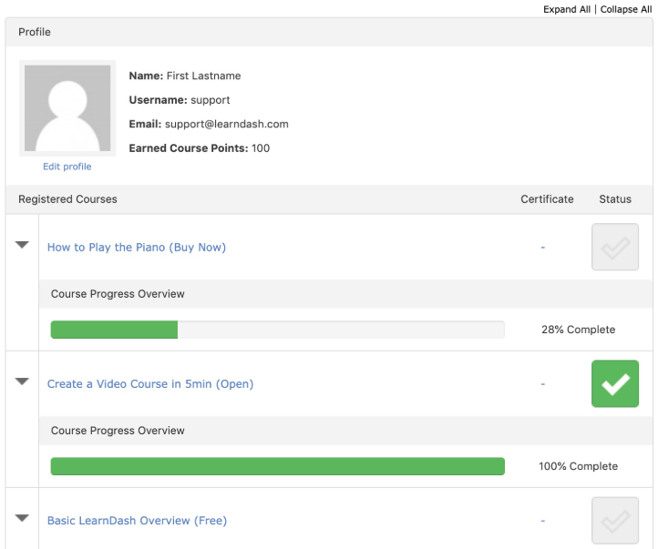 screenshot - LearnDash Review: Pros, Cons, Features, and Pricing