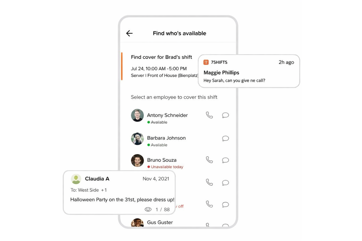 screenshot - 7shifts Review: Pros, Cons, Features and Pricing