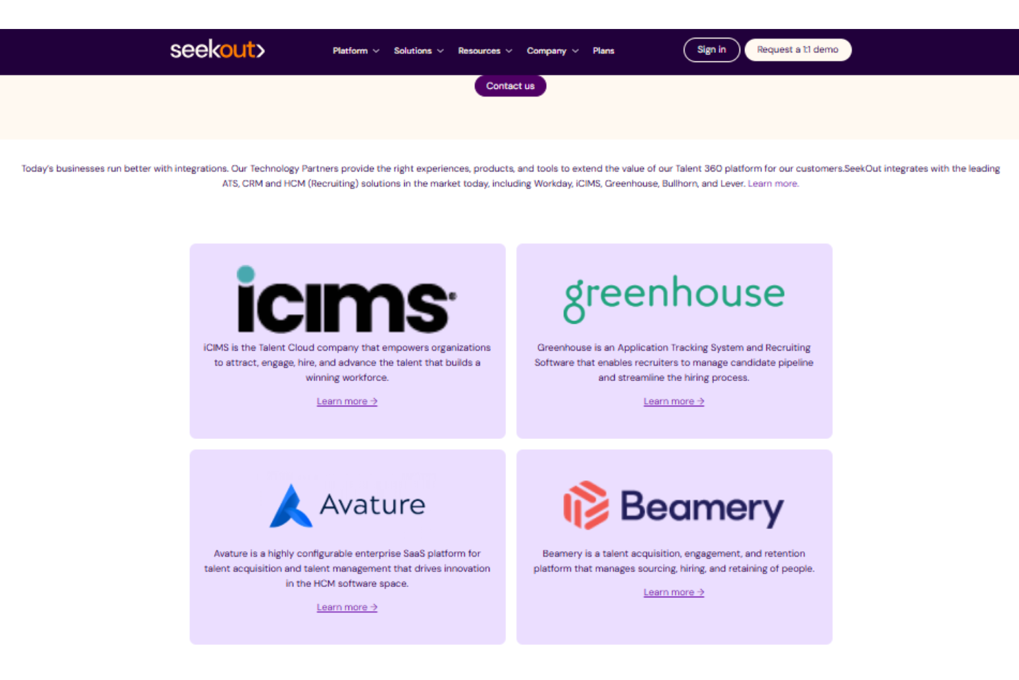 screenshot - SeekOut Review: Pros, Cons, Features and Pricing