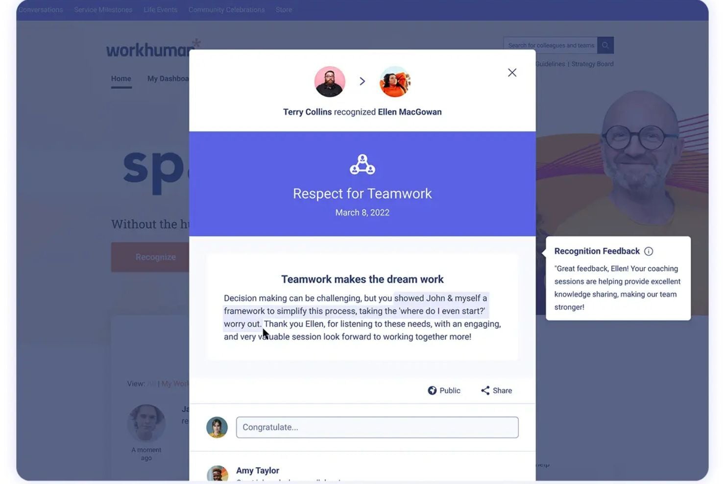 screenshot - Workhuman Review: Pros, Cons, Features & Pricing