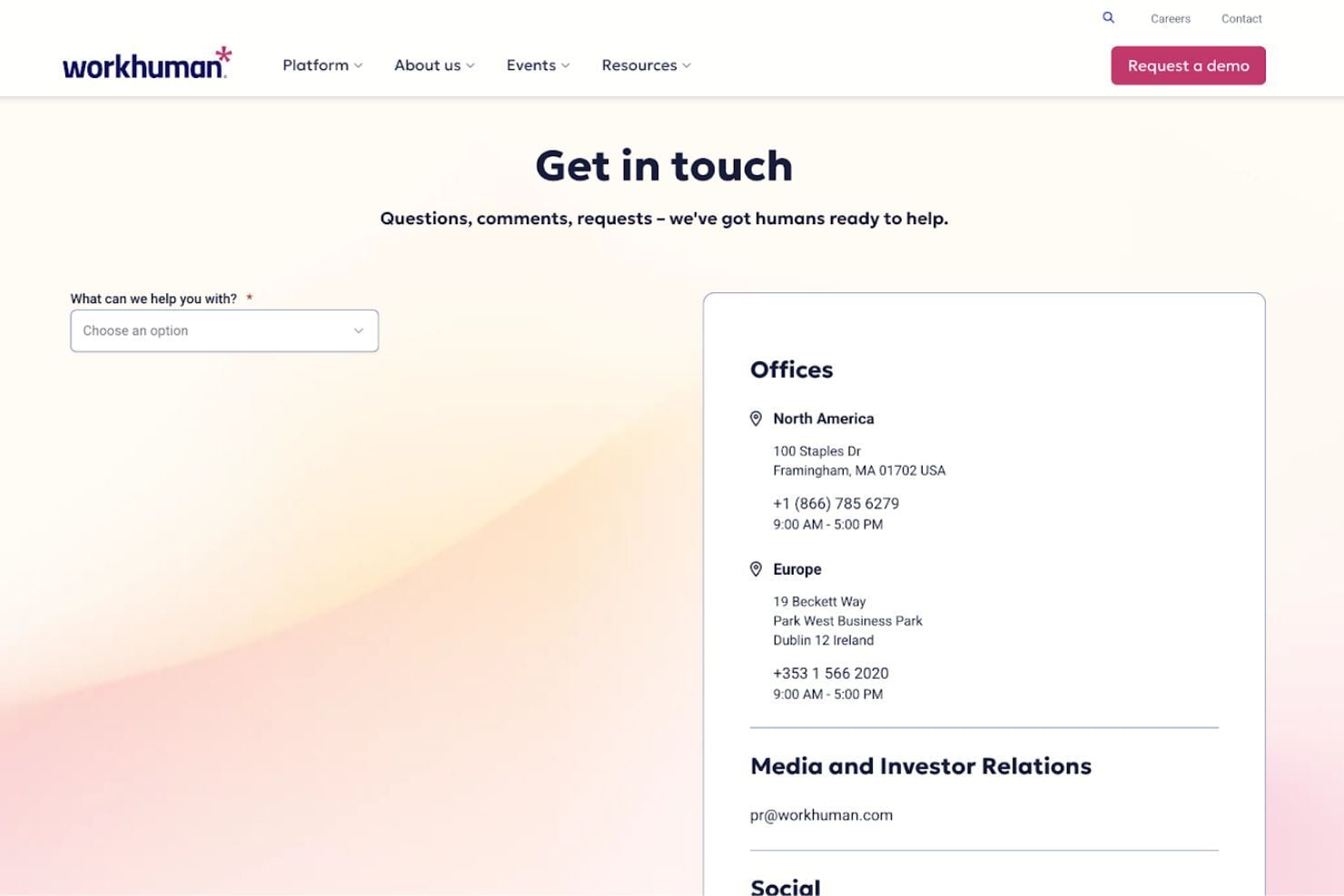 screenshot - Workhuman Review: Pros, Cons, Features & Pricing