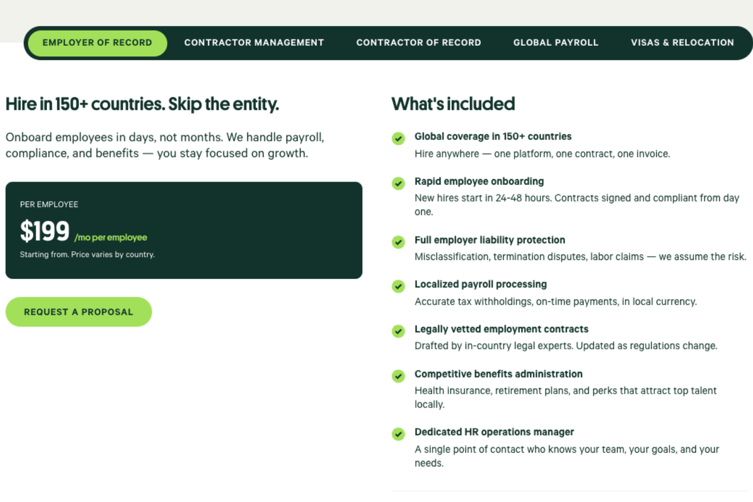 screenshot - Remote People Review: Pros, Cons, Features, and Pricing