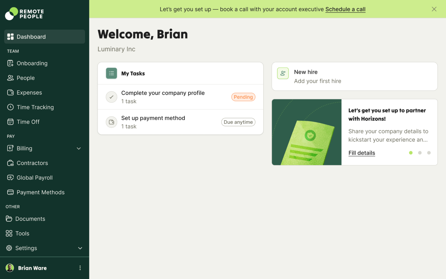 screenshot - Remote People Review: Pros, Cons, Features, and Pricing