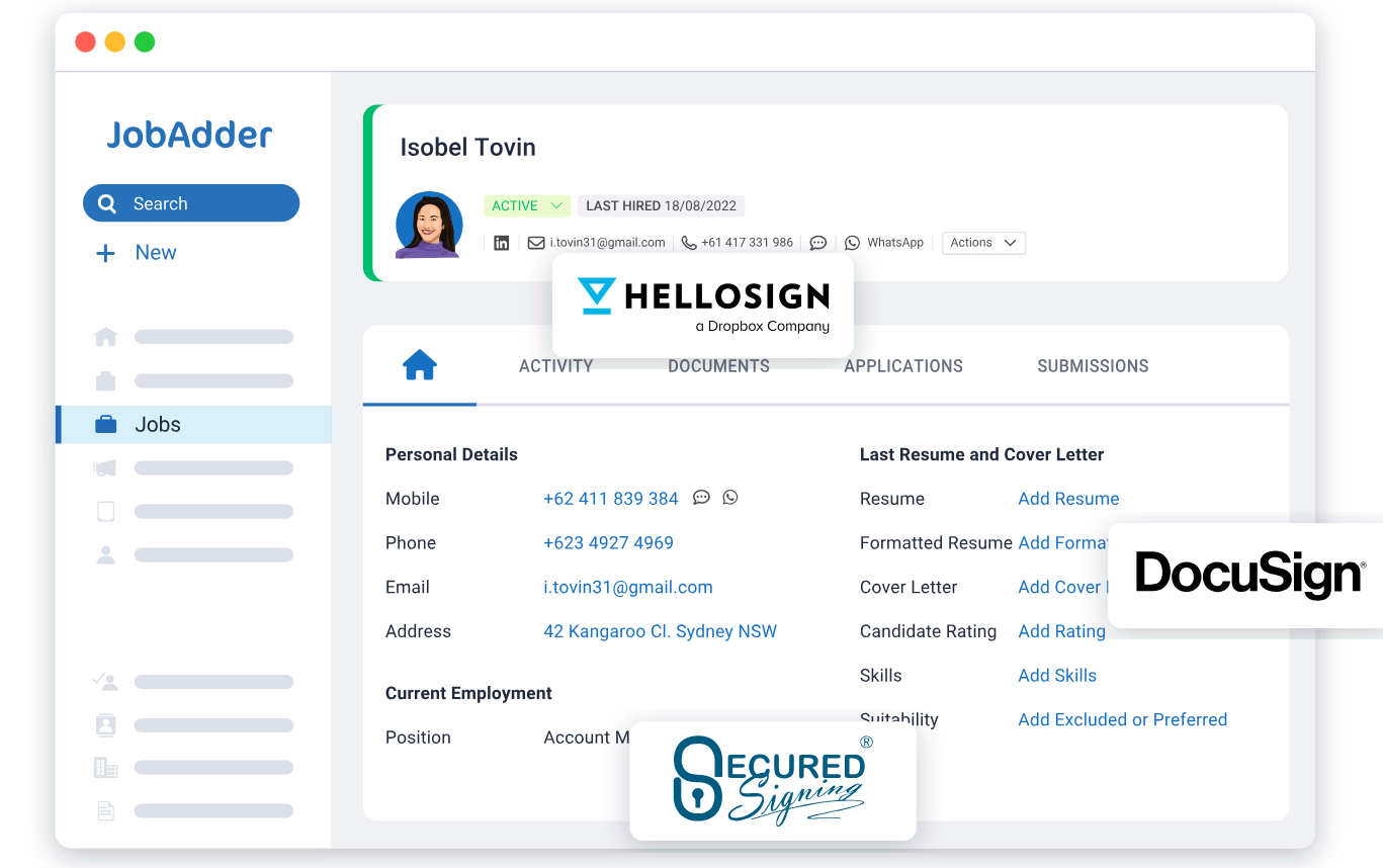 screenshot - JobAdder Review: Pros, Cons, Features, and Pricing Explained