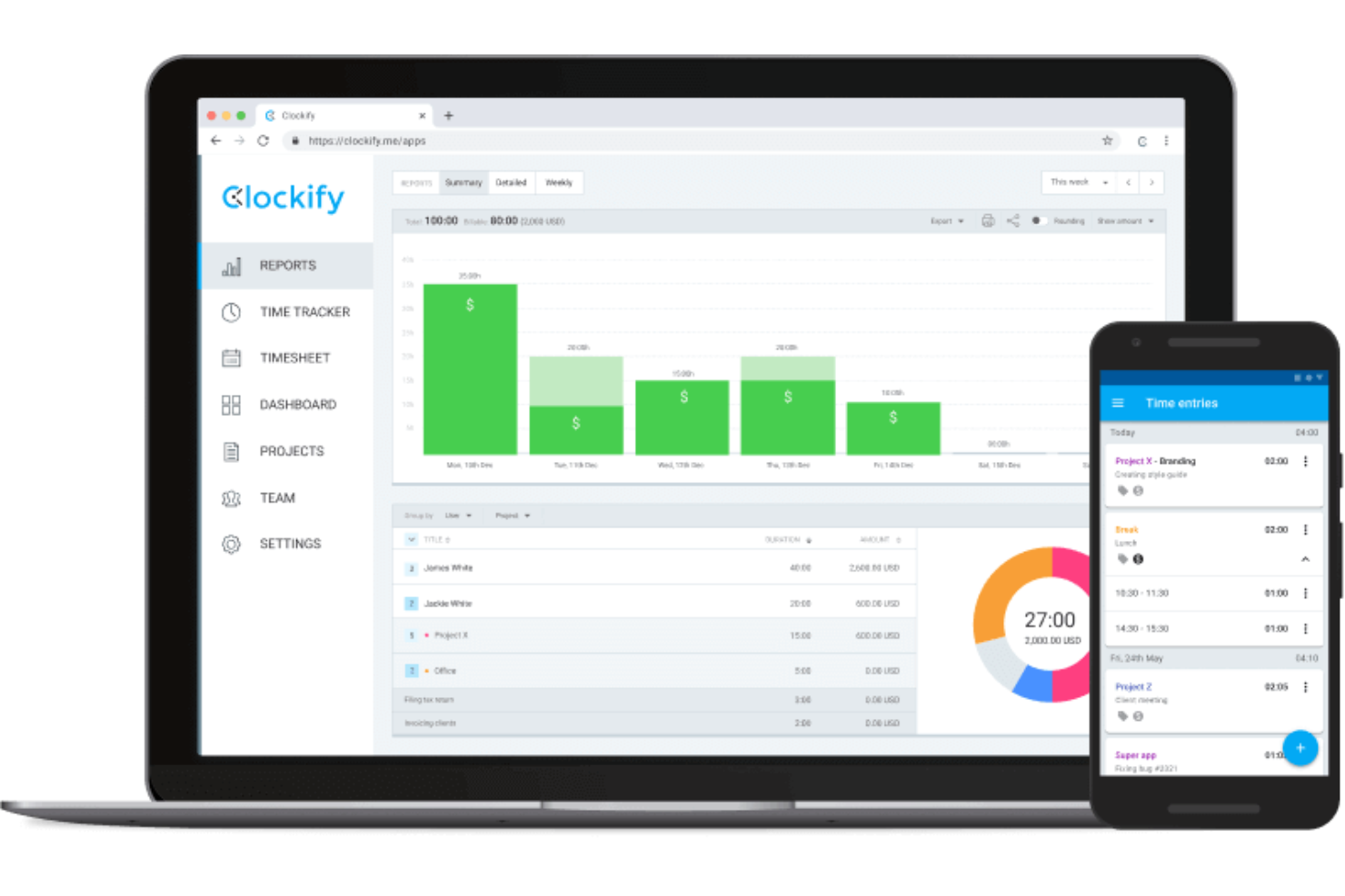 screenshot - Clockify Review: Pros, Cons, Features, and Pricing Explained