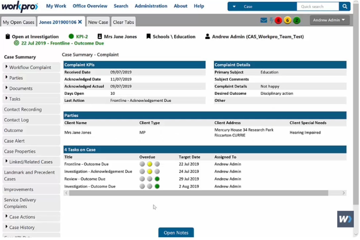 screenshot - Workpro Review: Pros, Cons, Features, and Pricing Explained