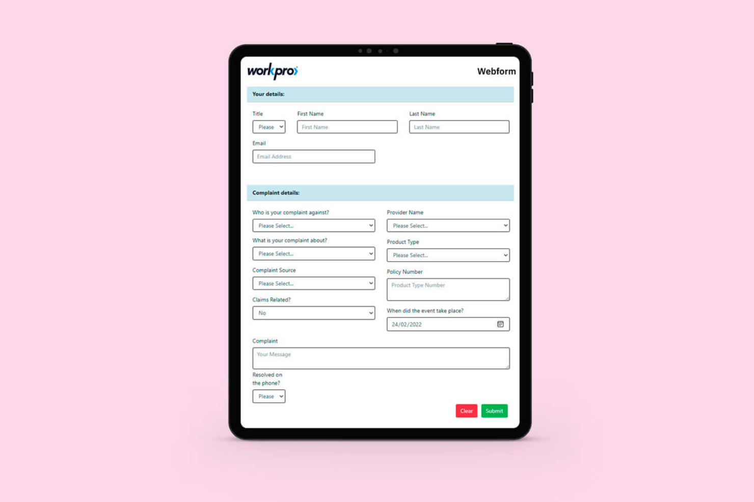 screenshot - Workpro Review: Pros, Cons, Features, and Pricing Explained