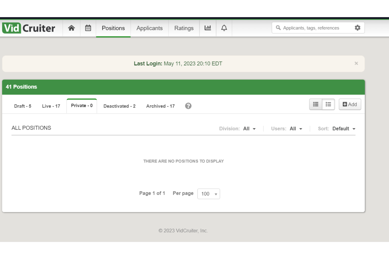 screenshot - VidCruiter Review: Pros, Cons, Features, and Pricing Explained
