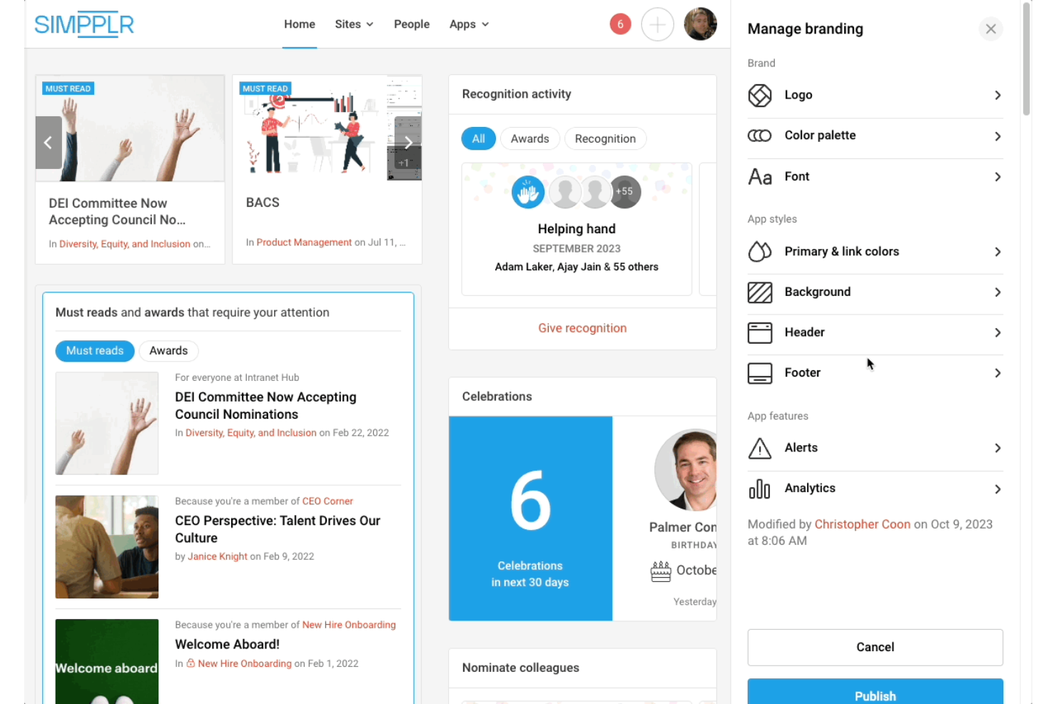 screenshot - Simpplr Review: Pros, Cons, Features, and Pricing Explained