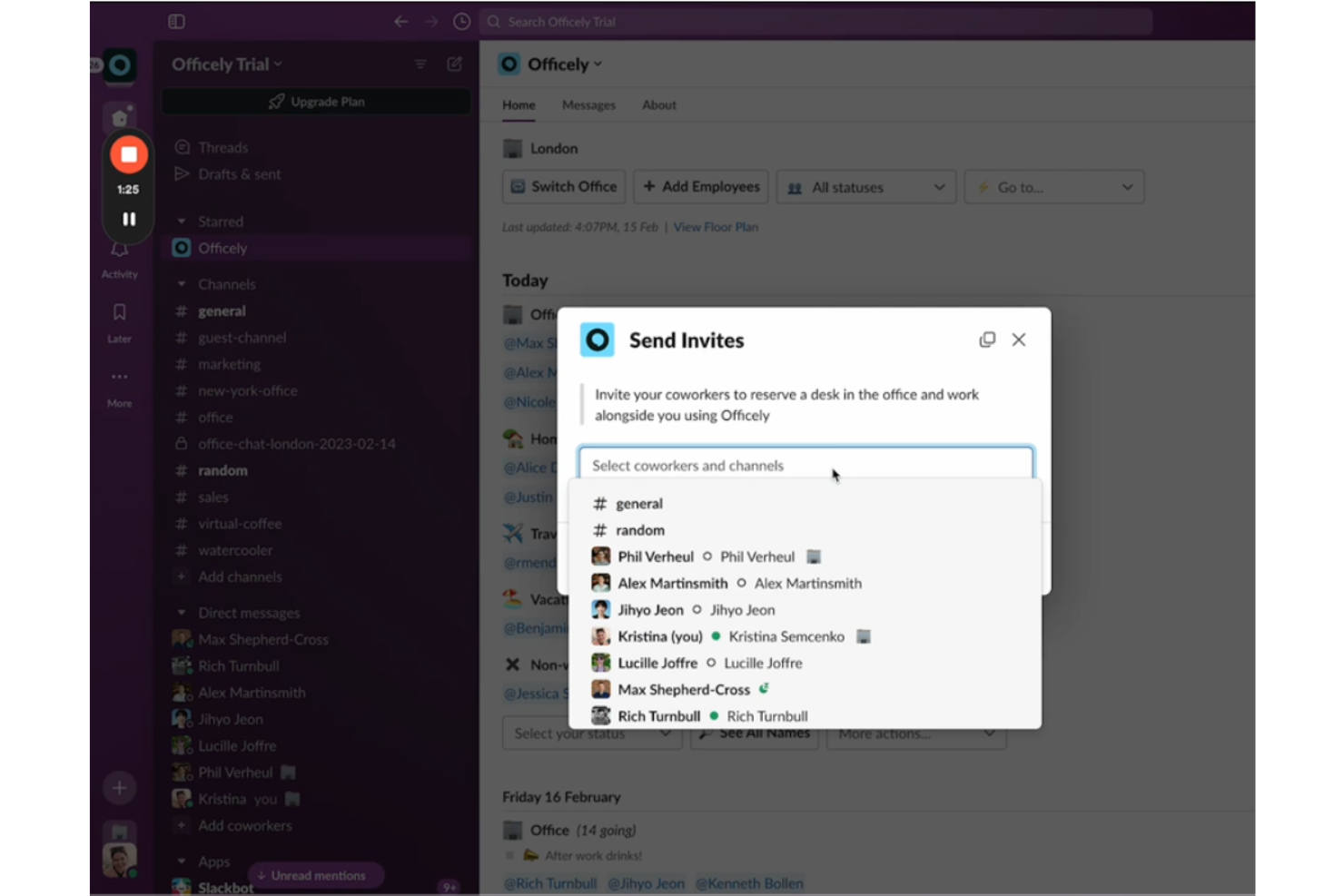 screenshot - Officely Review: Pros, Cons, Features, and Pricing Explained