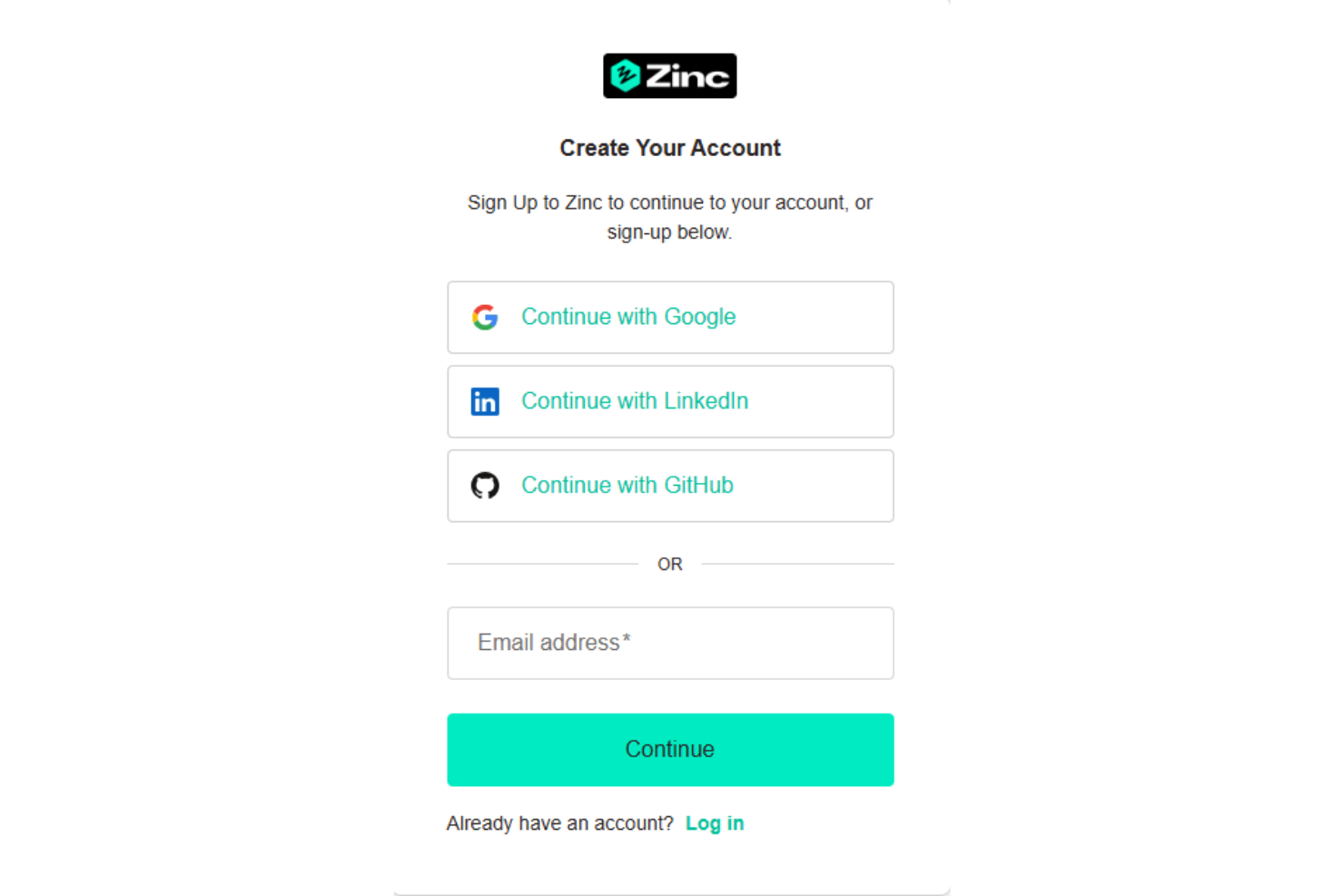 screenshot - Zinc Review: Pros, Cons, Features, and Pricing Explained