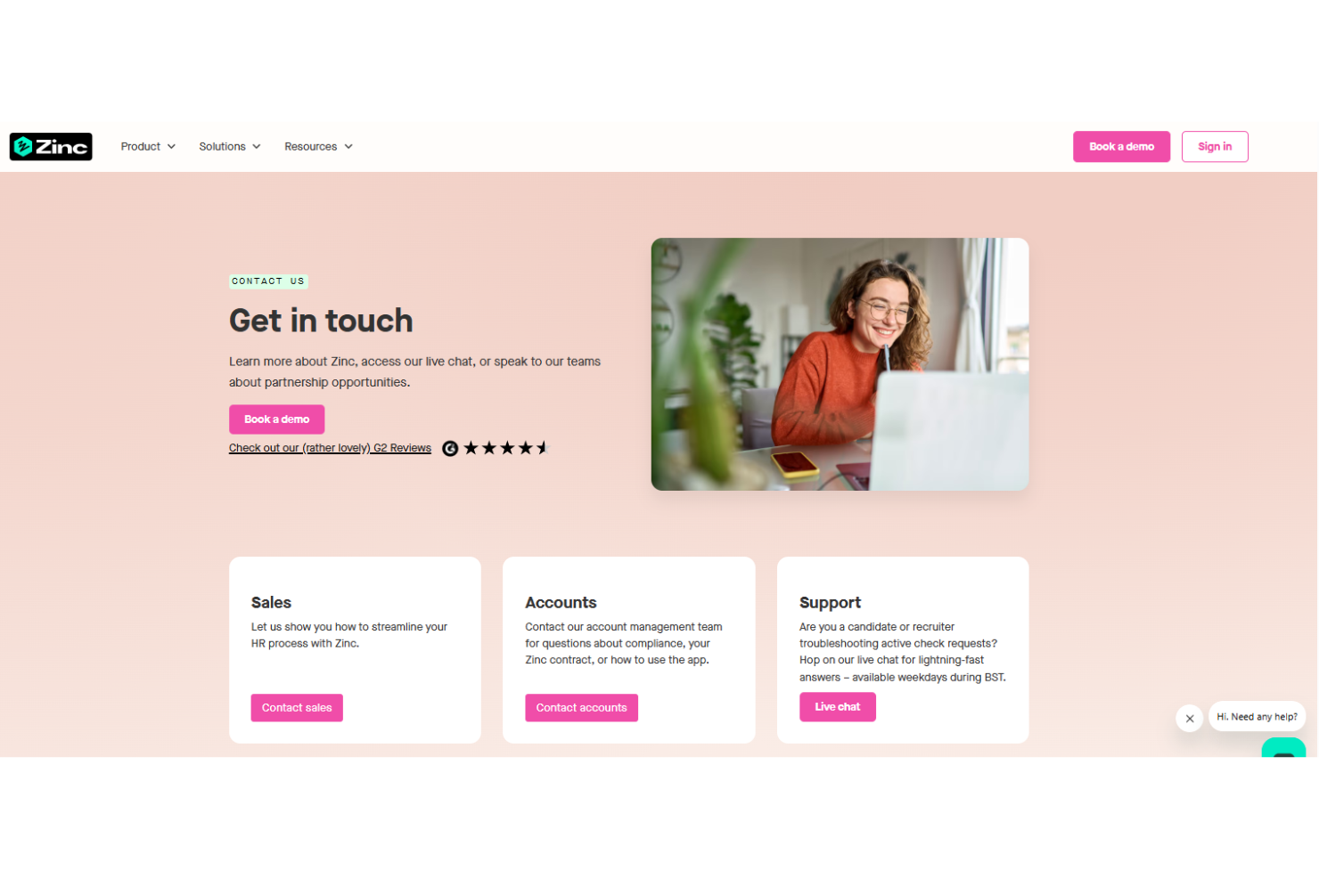 screenshot - Zinc Review: Pros, Cons, Features, and Pricing Explained