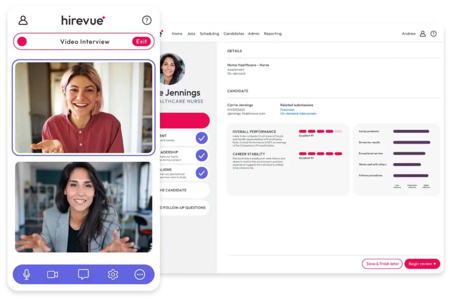 screenshot - Hirevue Review: Pros, Cons, Features, and Pricing Explained