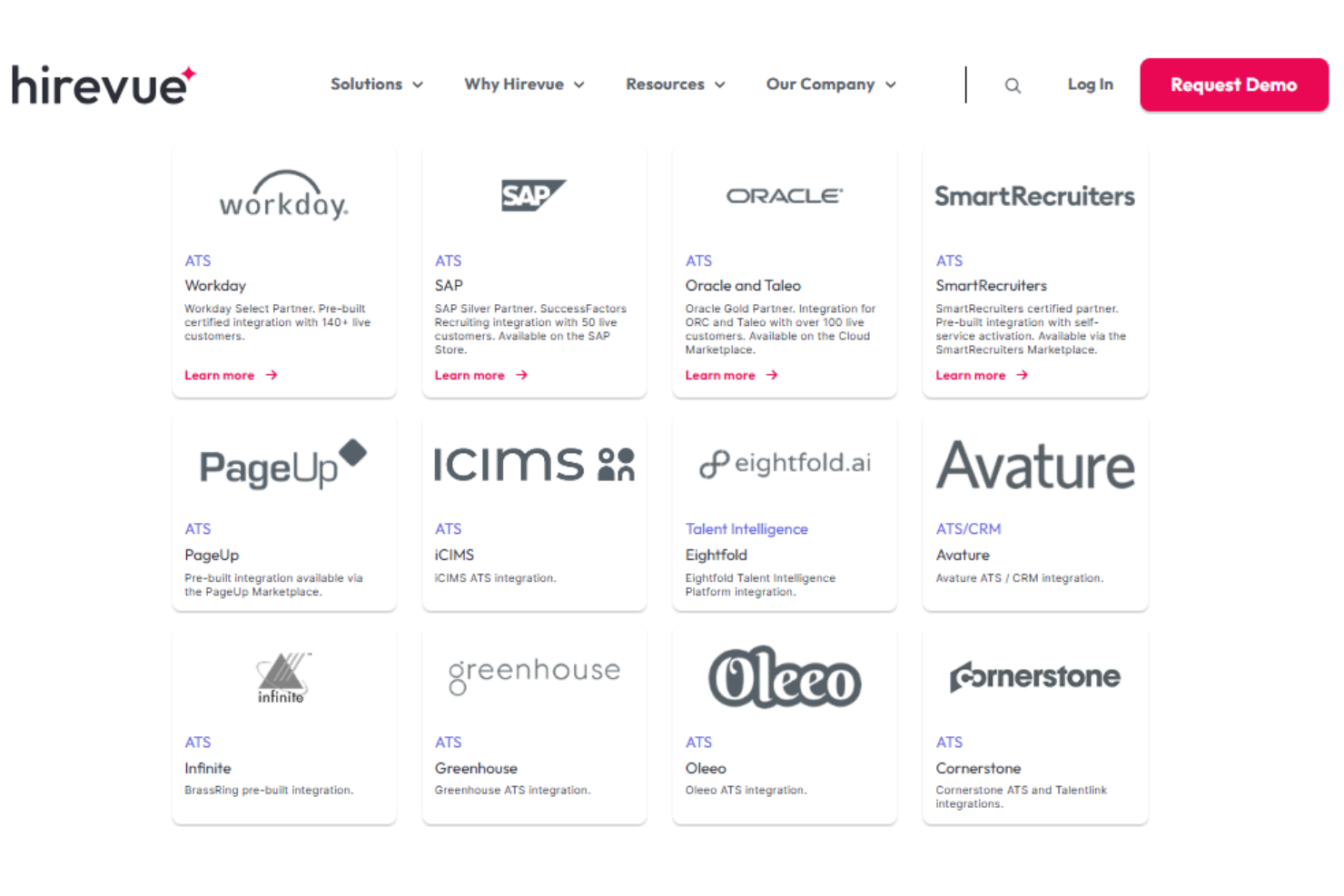 screenshot - Hirevue Review: Pros, Cons, Features, and Pricing Explained